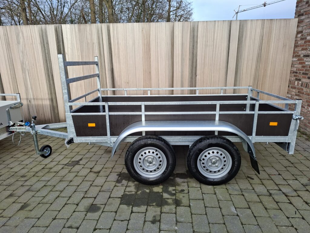 Syma bakwagen dubbel as hout