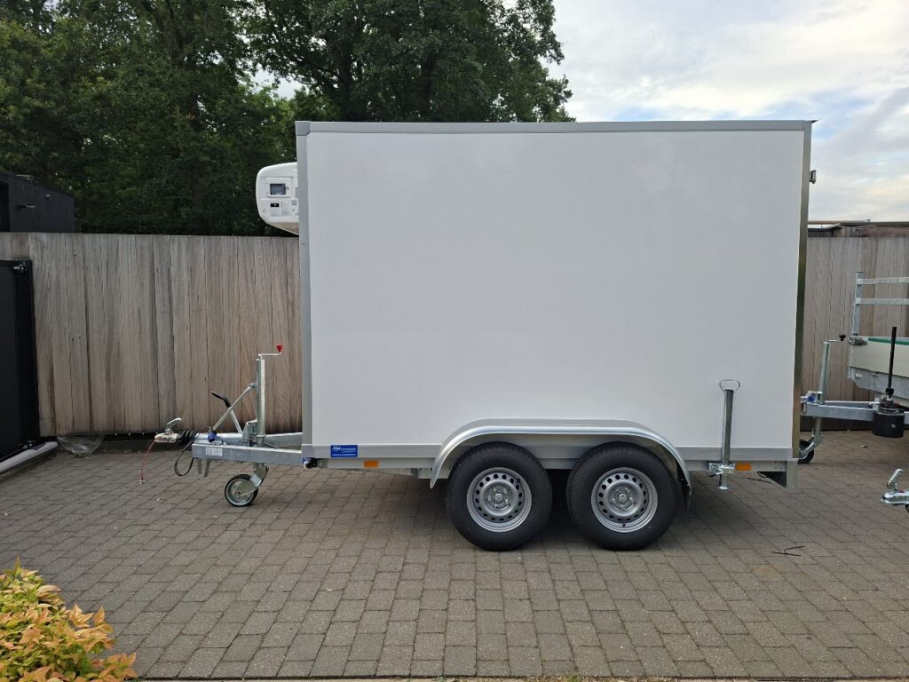 Koelwagen dubbel as - geremd